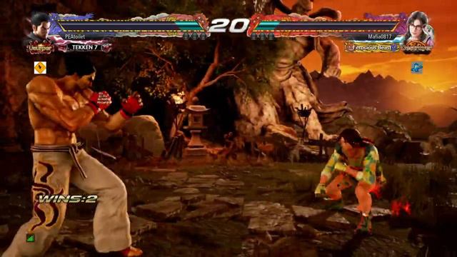 TEKKEN™7 PS4 Online Ranked Match - Kazuya (PEAtoilet) vs. Julia (Mafia0817). смотреть онлайн