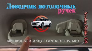 Доводчики потолочных ручек на Dongfeng Aeolus Shine GS