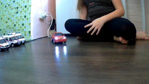 Игрушечная машина БМВ X6 со светом, звуком и движением