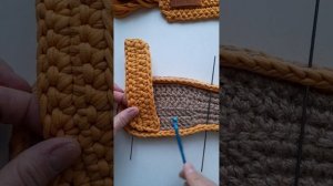 Объемная обвязка подошвы тапочек и пришив верха к стельке