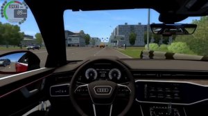 Audi A6 55 TFSI Speed /City Car Driving 1.5.9/#audia6 #audicar