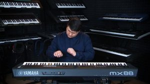 Yamaha MX — Разделение клавиатуры синтезатора