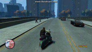 ГТА 4  САЛЬТО НА  СКУТЕРІ