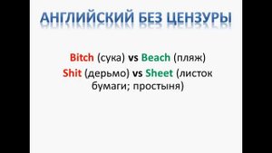Маты на английском или как перестать материться