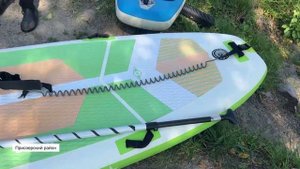 На реке Вуокса прошел сплав на сапах