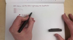 HongDian Black Forest Fountain pen: An artist review