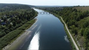 п. Кузедеево Карстовый разлом (#квадрокоптер #беспилотник #свысотыптичьегополета )