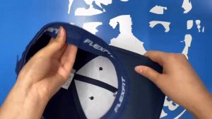 Бейсболка классическая с изогнутым козырьком шерсть Англия Kangol Wool Flexfit DARK BLUE