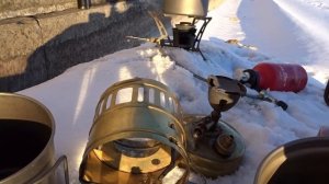 Зимний тест горелок