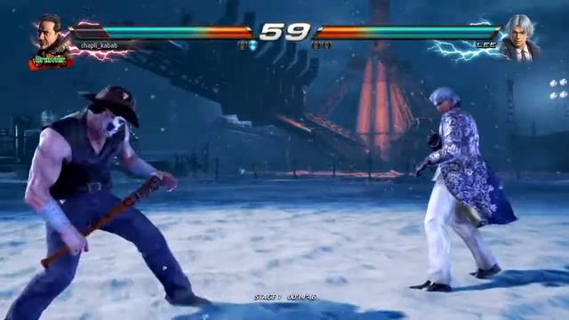 Tekken 7 Negan vs Lee Fight Artic Snowfall Map смотреть онлайн