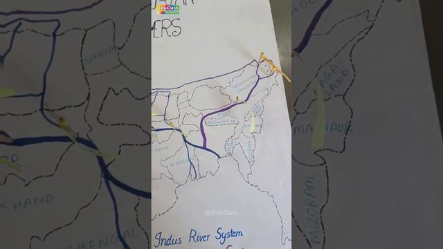 Himalayan Rivers Activity - Social Science Project 🔥