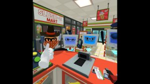 Это он крал хлеб в магазине! Играю в Job Simulator!