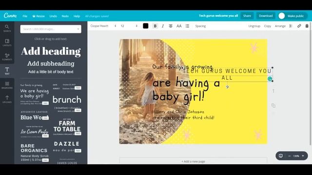 How to use Canva and create stunning banners and logo in less than a minute смотреть онлайн