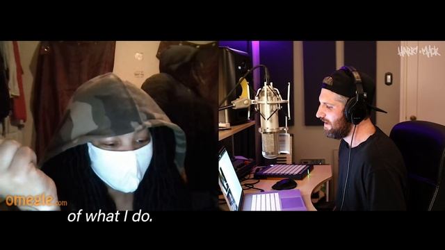 Harry Mack Forms A Crowd With NASTY Freestyle - Omegle Bars 17 смотреть онлайн