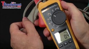 How To Measure Current On A Power Cord with the Fluke 375