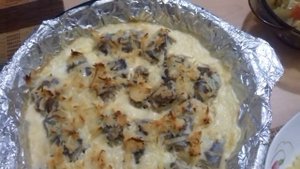 Поужинаем легко. Путасу запеченная.