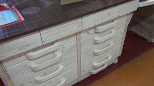 Мебель своими руками. Стол для торцовочной пилы и сверлильного станка  часть 5