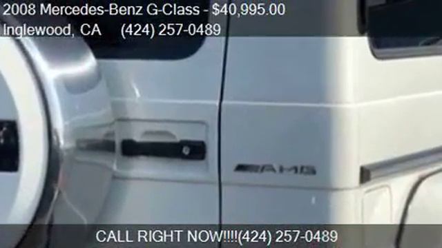 2008 Mercedes-Benz G-Class G 55 AMG AWD 4MATIC 4dr SUV for s смотреть онлайн