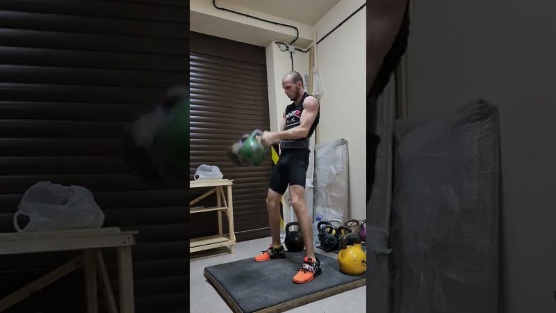 Самое УБОЙНОЕ упражнение с гирей!