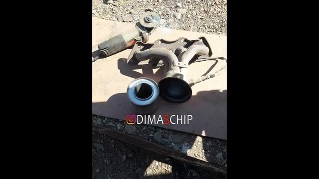 Удаление катализатора Hyundai ELANTRA