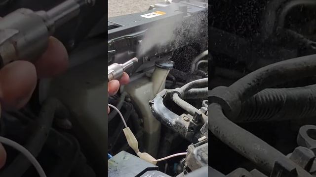 Fuel injectors test on Kia Soul 2.0 #fuelinjectors