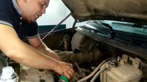 Тест очистителя масляной системы   УАЗ Патриот