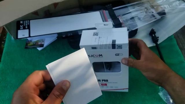 Распаковка экшен камеры SJCAM SJ8 Pro смотреть онлайн