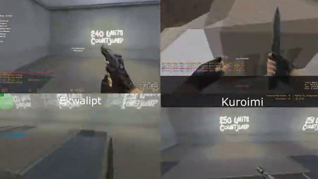 Input lag в CS 1.6 Long Jump сравнение
