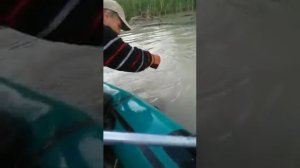 Рыбалка на реке Арысь.