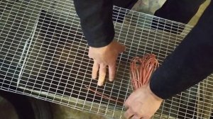 Брудер для цыплят, утят, отопление "Тёплые полы" нагревательным кабелем/Bruder heating for poultry