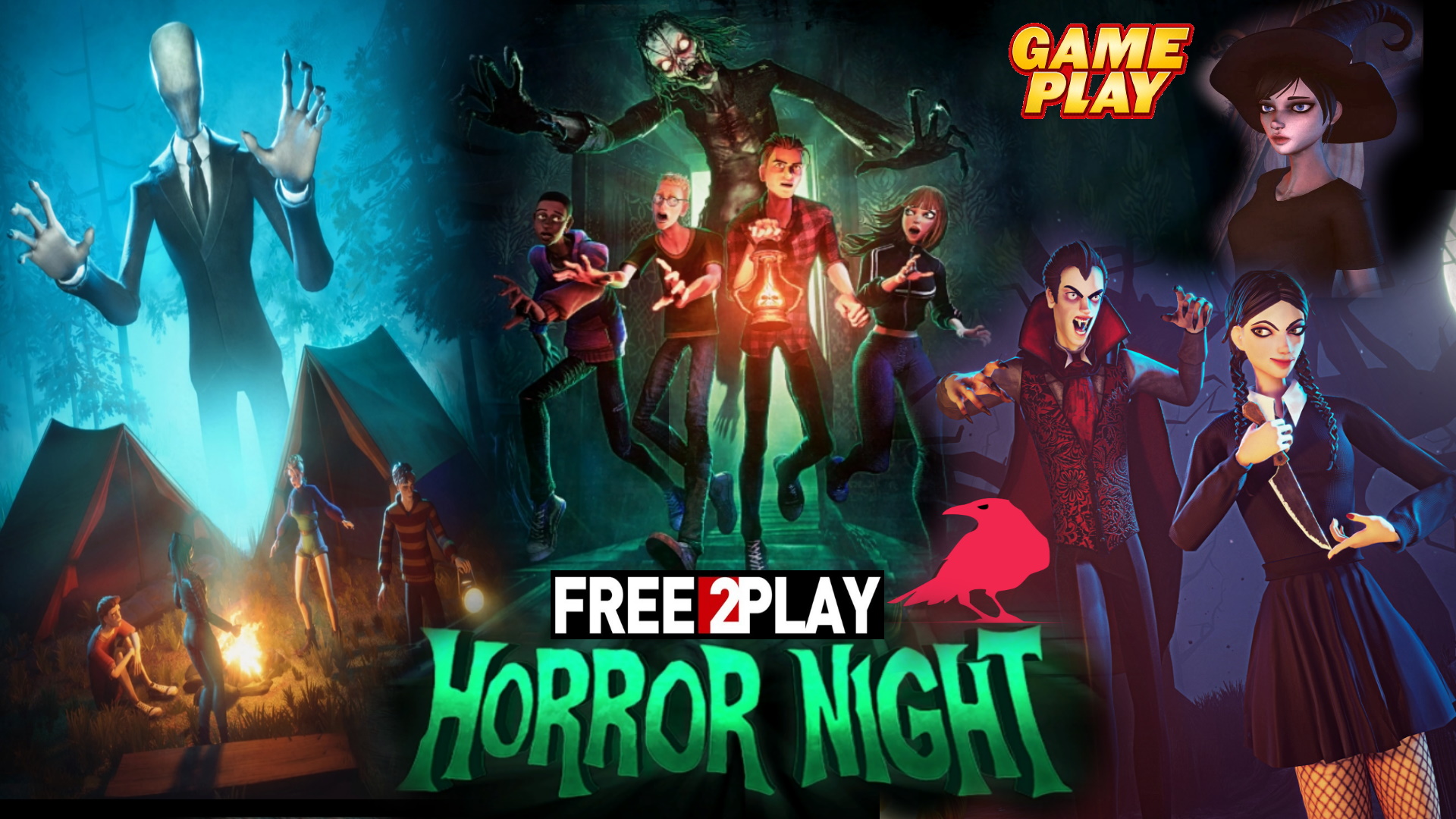 Horror Night ✅ Бесплатный кооперативный Хоррор, но с 0 онлайном ✅ ПК Steam игра 2022