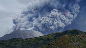 Камчатка извержение вулкана.mp4