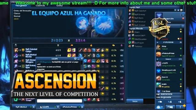 Torneo Ascension NyR VS Team Legend