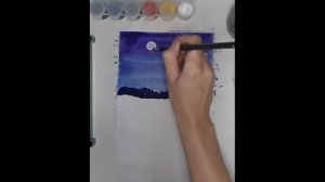 Пейзаж  Зима  2 класс