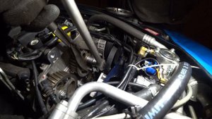 замена ремня ГРМ и помпы DACIA , RENAULT LOGAN 1,6 16 V , K4M