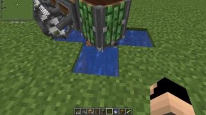 Minecraft create auto farm tutorial /create how to build auto farm/Mechanical harvester