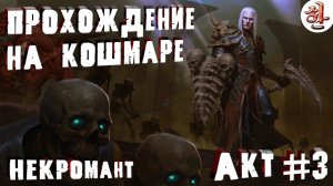 ПОЛНОЕ Прохождение Diablo 2 Resurrected. НЕКРОМАНТ на ПРИЗЫВЕ. Третий АКТ [XaH] Прохождение Диабло 2