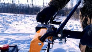 Снегоуборщик Kettama 120A LUXE. Обзор.