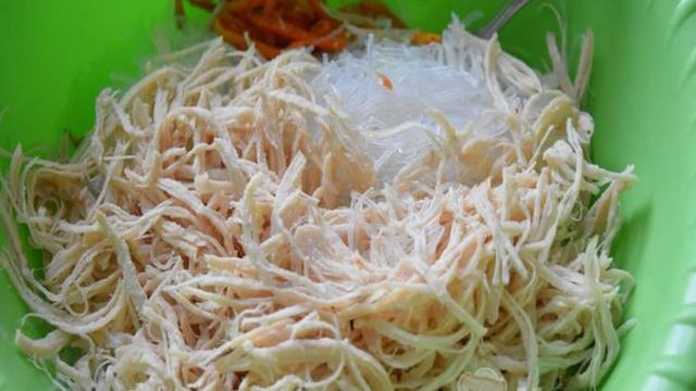 Острая фунчоза с овощами по-домашнему