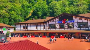 Красная Поляна 2023. Веревочный мост