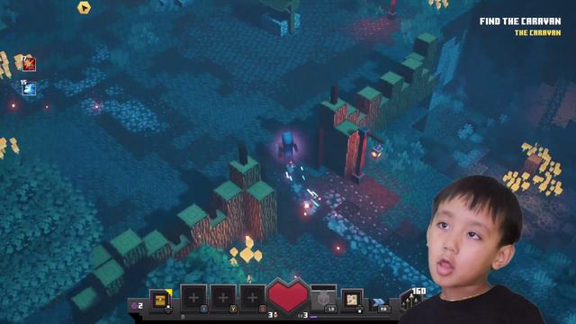 minecraft dungeons secrets-Defend villagers from Zombies cage смотреть онлайн