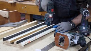 Самая простая каретка для фрезера из подручных материалов | фрезерование плоскости