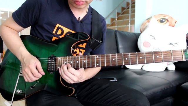How to play : Morning Star - Vinnie Moore Lesson Part 2/2 by Nut смотреть онлайн