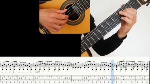 Eleanor Rigby (The Beatles), Guitar arrangement, tutorial with sheet and Tab