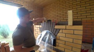 Барбекю комплекс. Казан мангал в беседке.