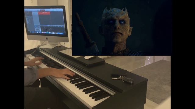 the night king - piano cover صراع العروش - بيانو смотреть онлайн
