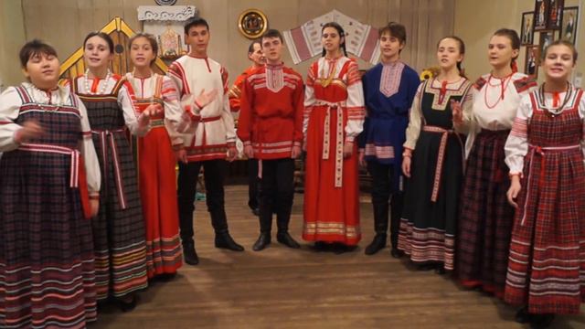 "За лесом солнце воссияло". Исполняет ансамбль народной песни "Наигрыш"