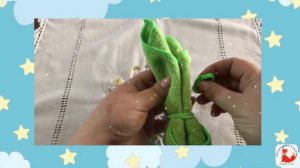 Гра дитини «Зайчик з рушника»