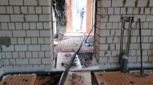 Растворонасос PFT Zp3 XXL на классической стяжке пола.