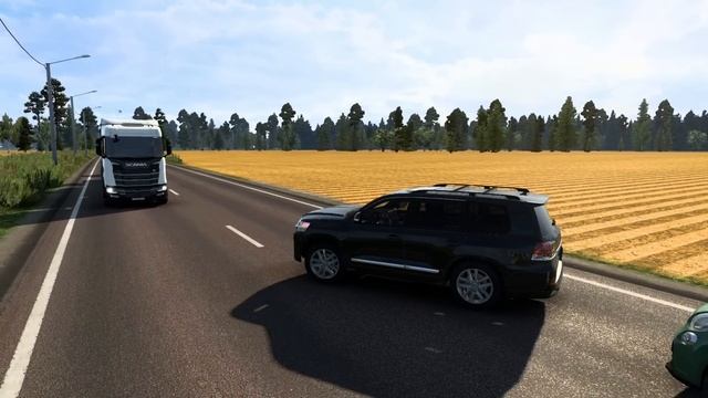 КУПИЛ КРУЗАК и ПРОТЕСТИРОВАЛ ЕГО НА РУССКИХ ДОРОГАХ - СУРОВАЯ РОССИЯ в ETS2 смотреть онлайн